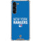 NHL New York Rangers Lineup Galaxy S24 FE Clear Case